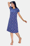 Sweetmoon Long T Shirt Nightdress - Purple — thumbnail 1